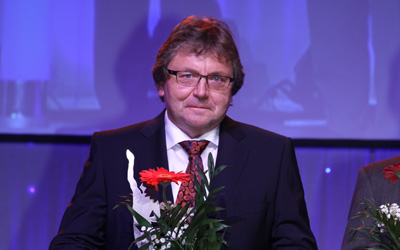 Roland Karge bei der Preisverleihung